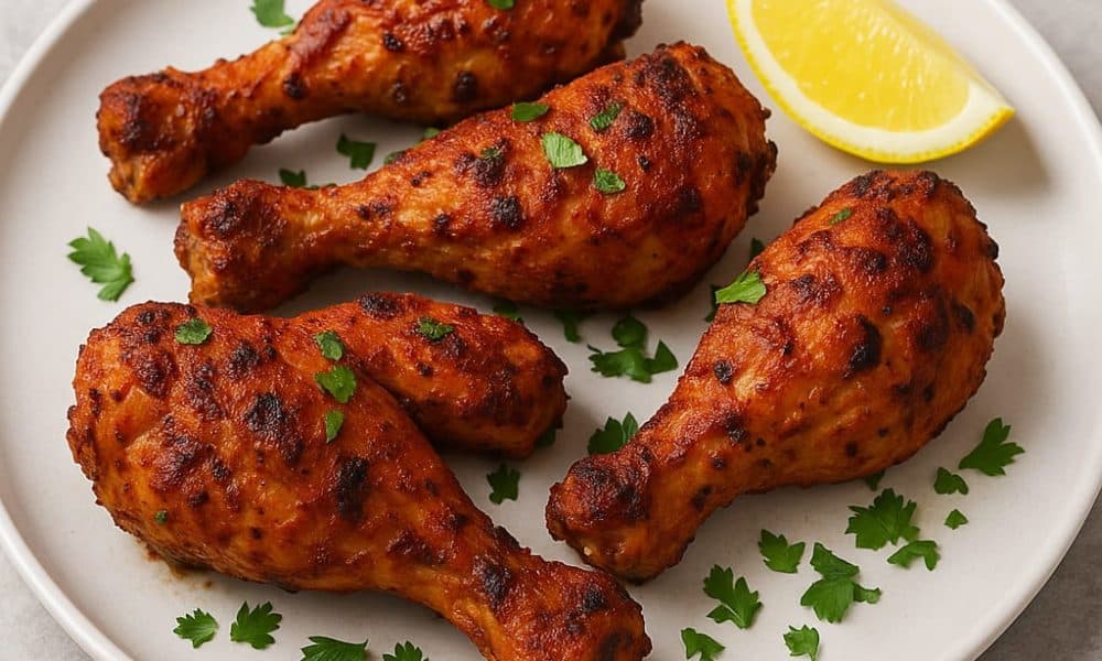 Tandoori chicken legs